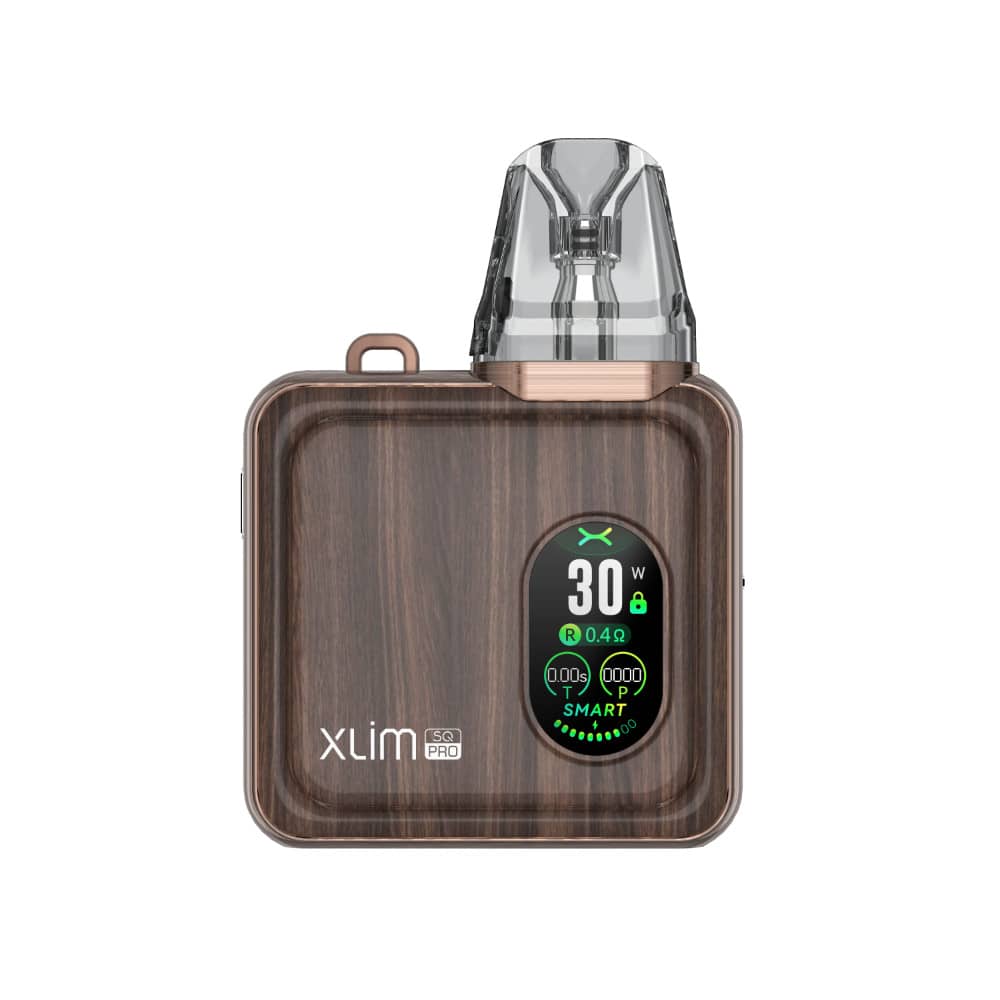 Oxva Xlim SQ Pro Pod Vape Kit Bronze Wood