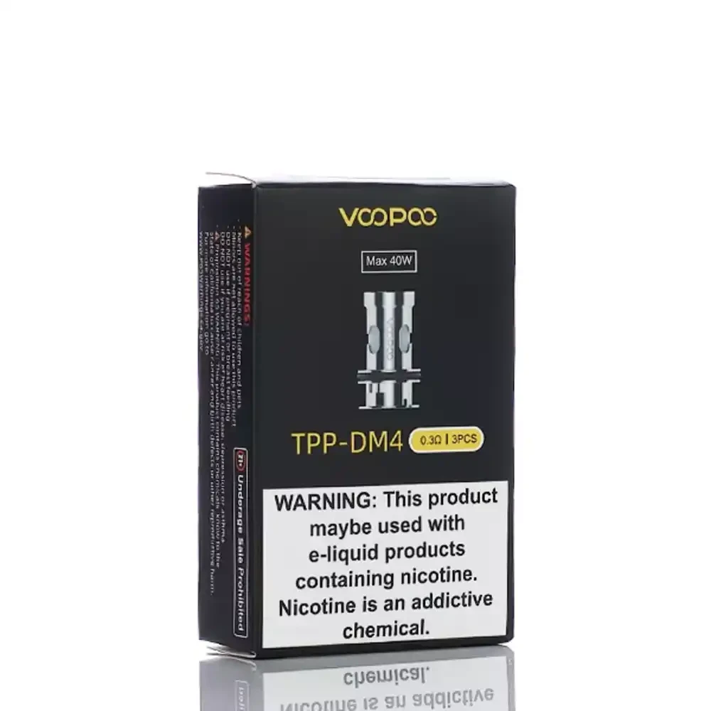Voopoo Tpp DM Coils 3 Packs Dm4 0.3ohm Mesh