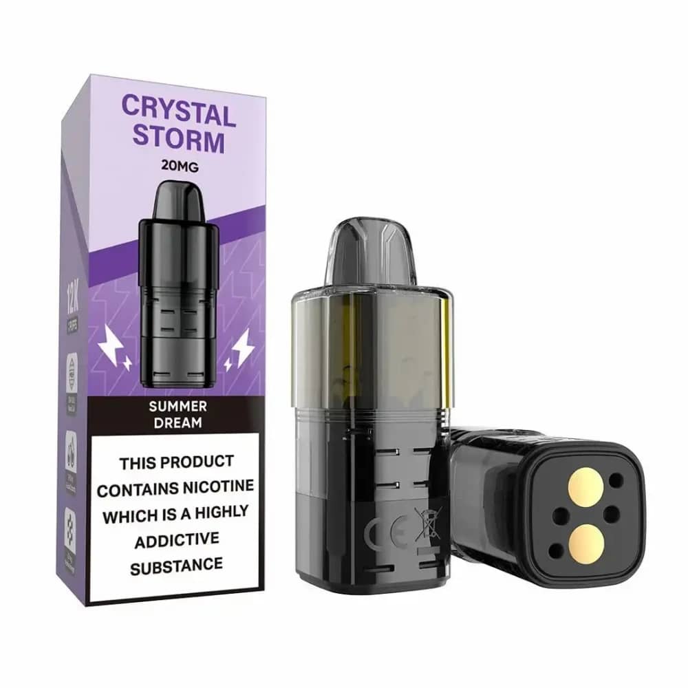 Crystal Strom Bar 12k Refill Pods | 20mg Summer Dream
