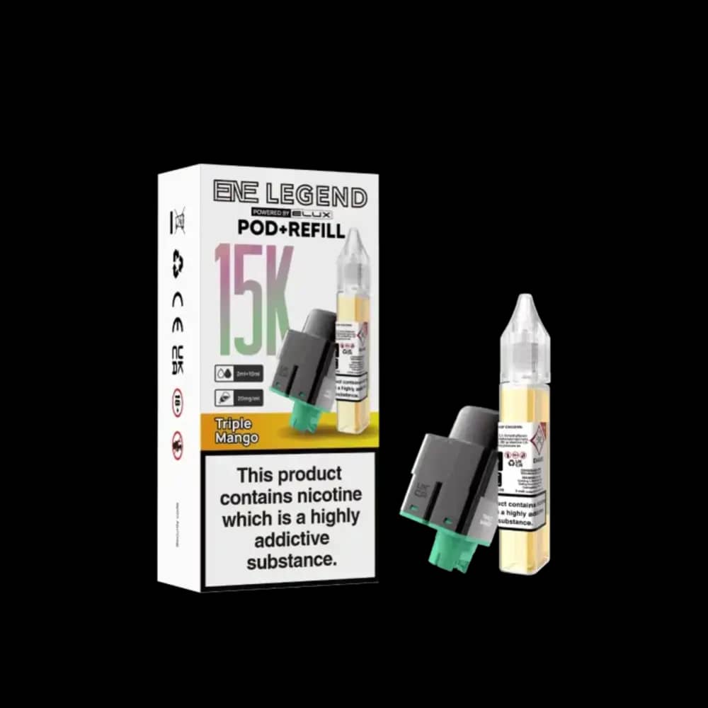 Elux Ene Legend 15k Refill Pods Triple Mango