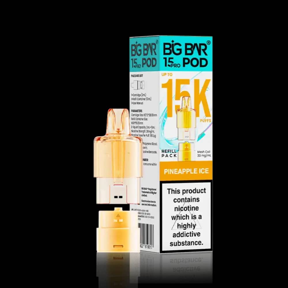 Big Bar Pro 15k Refill Pods Pineapple Ice