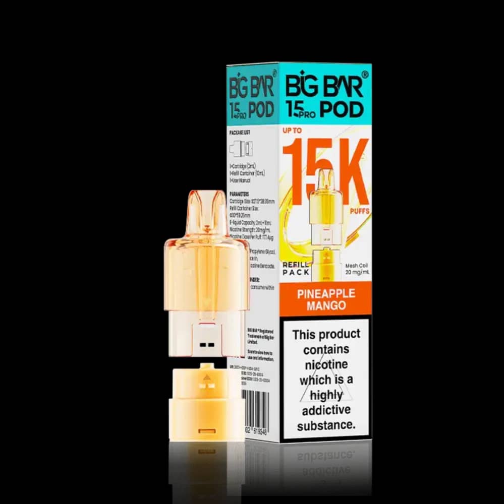 Big Bar Pro 15k Refill Pods Pineapple Mango
