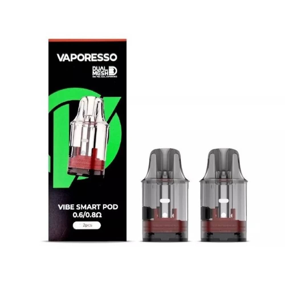 Vaporesso Vibe Replacement Pods 2 Packs 0.6ohm / 0.8ohm