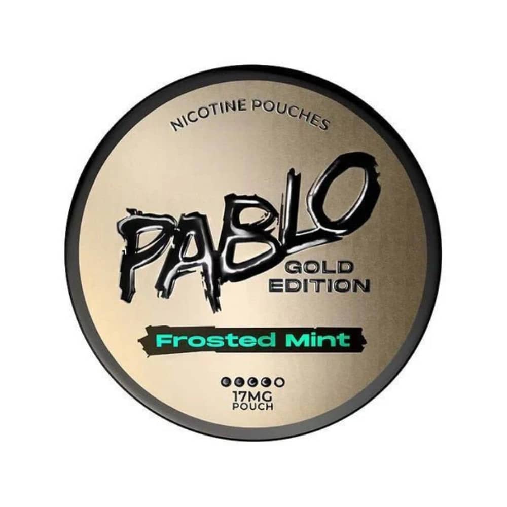 Pablo Nicotine Pouches - Gold Edition Frosted Mint 17mg