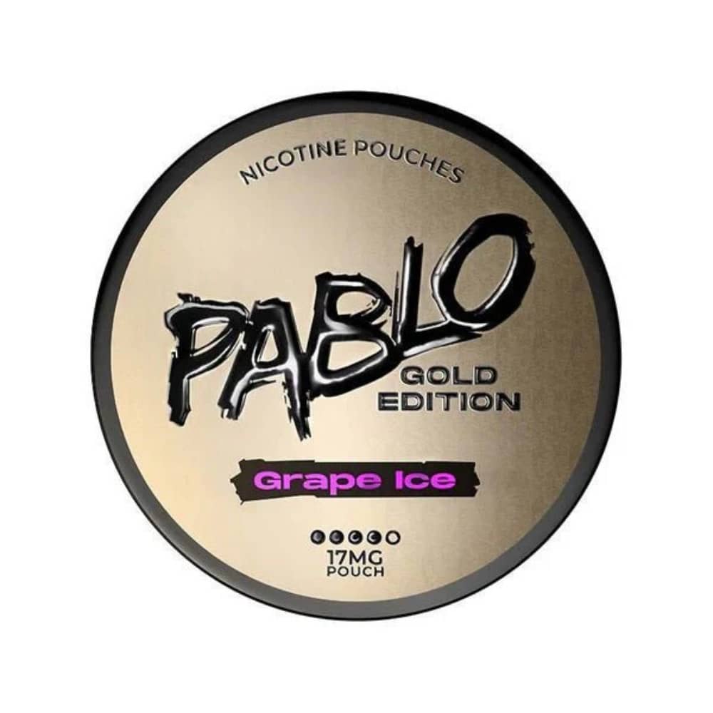 Pablo Nicotine Pouches - Gold Edition Grape Ice 17mg