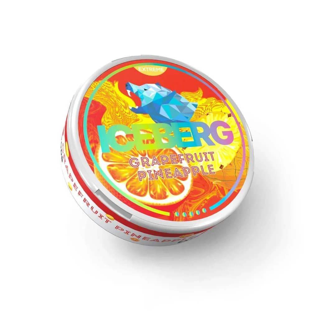 Iceberg Nicotine Pouches Grapefruit Pineapple