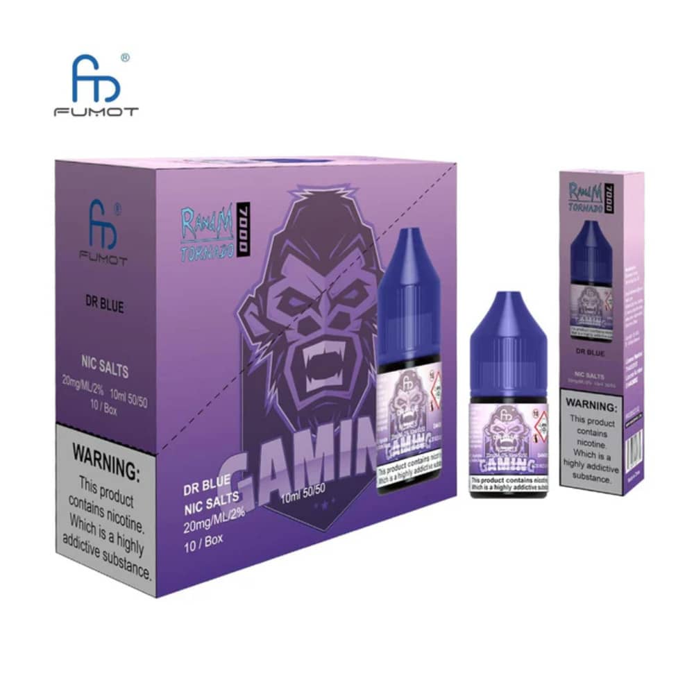 RandM 7000 Nic Salts E-Liquids 10ml Dr Blue