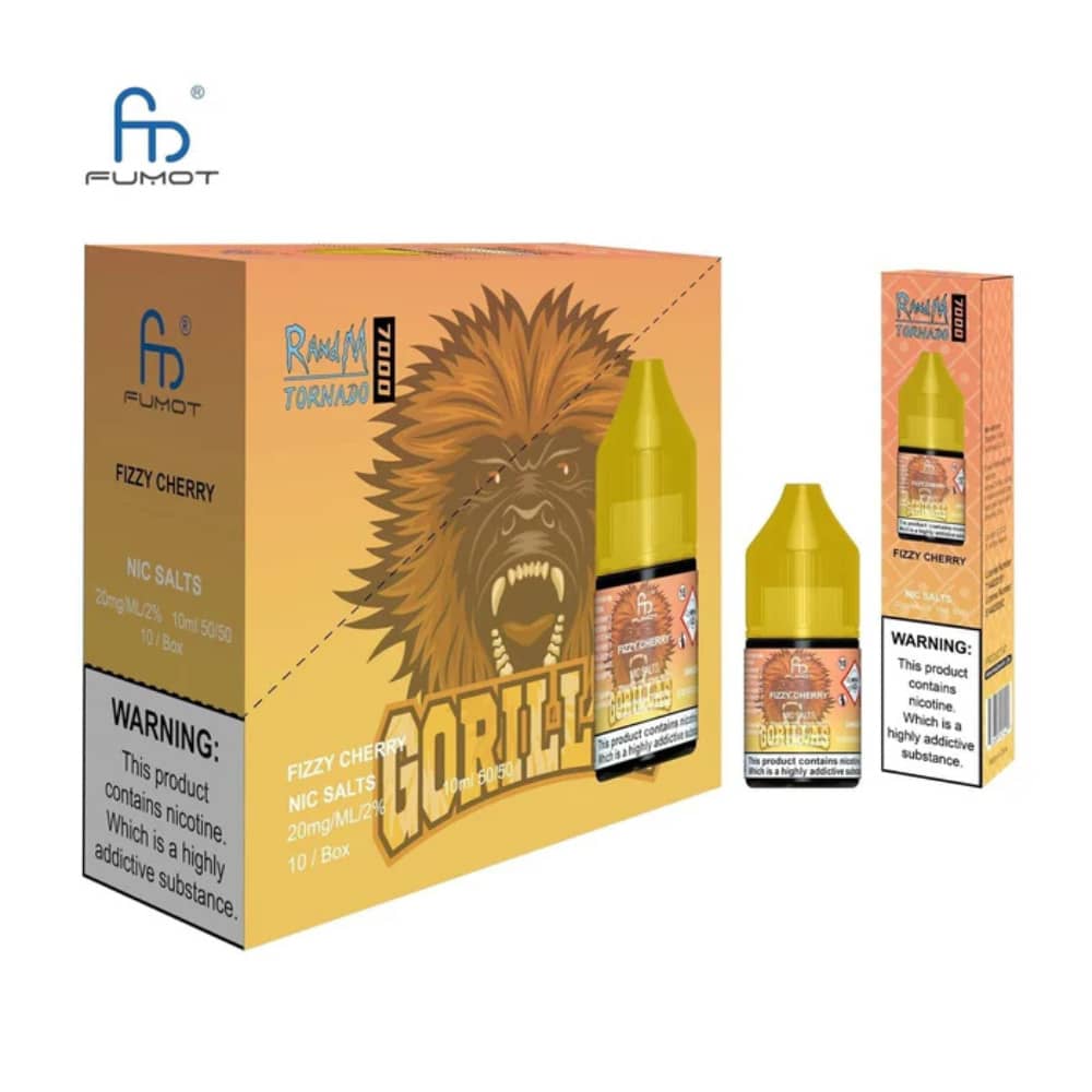 RandM 7000 Nic Salts E-Liquids 10ml Fizzy Cherry