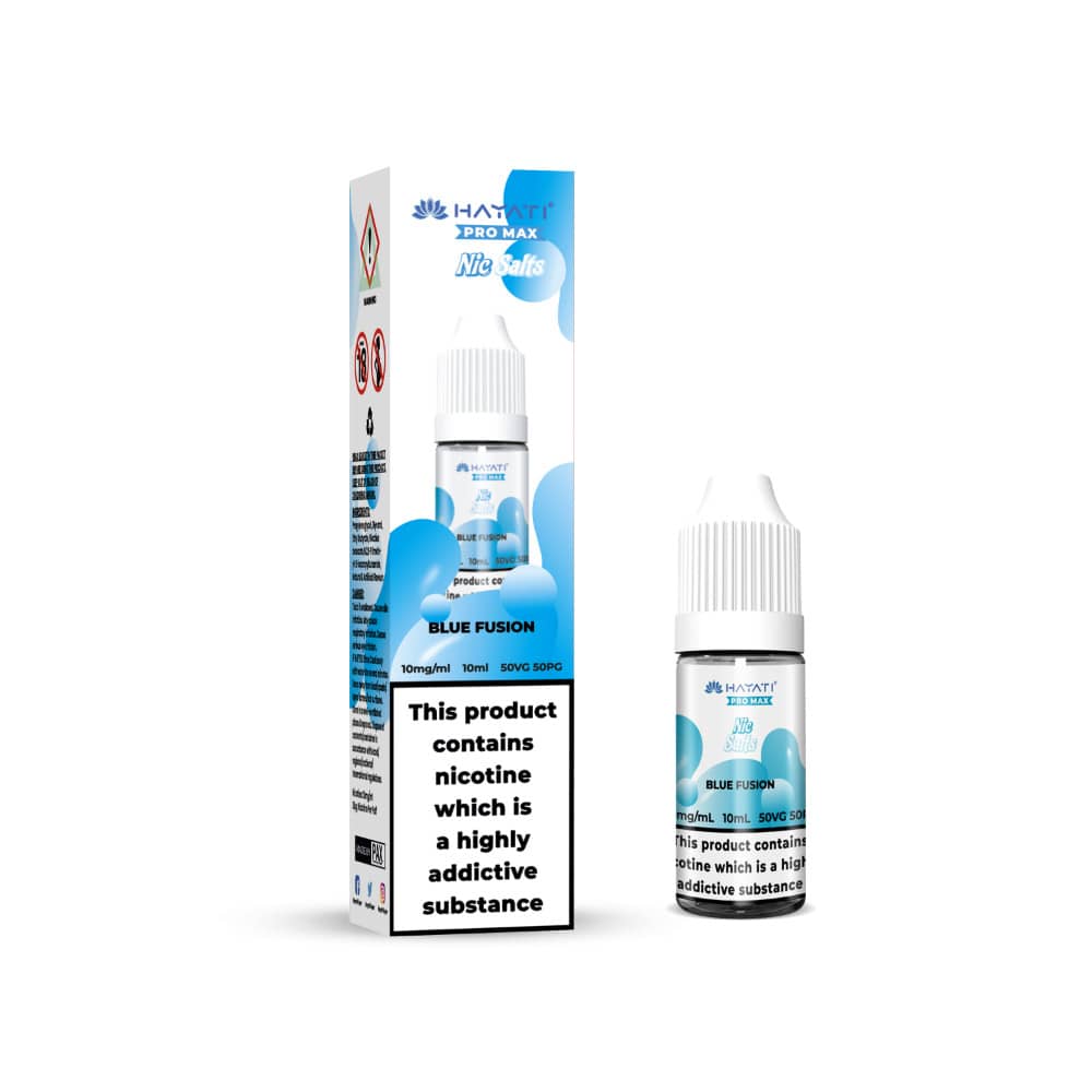 Hayati Pro Max Nic Salts E-Liquids 10ml Blue Fusion 10mg