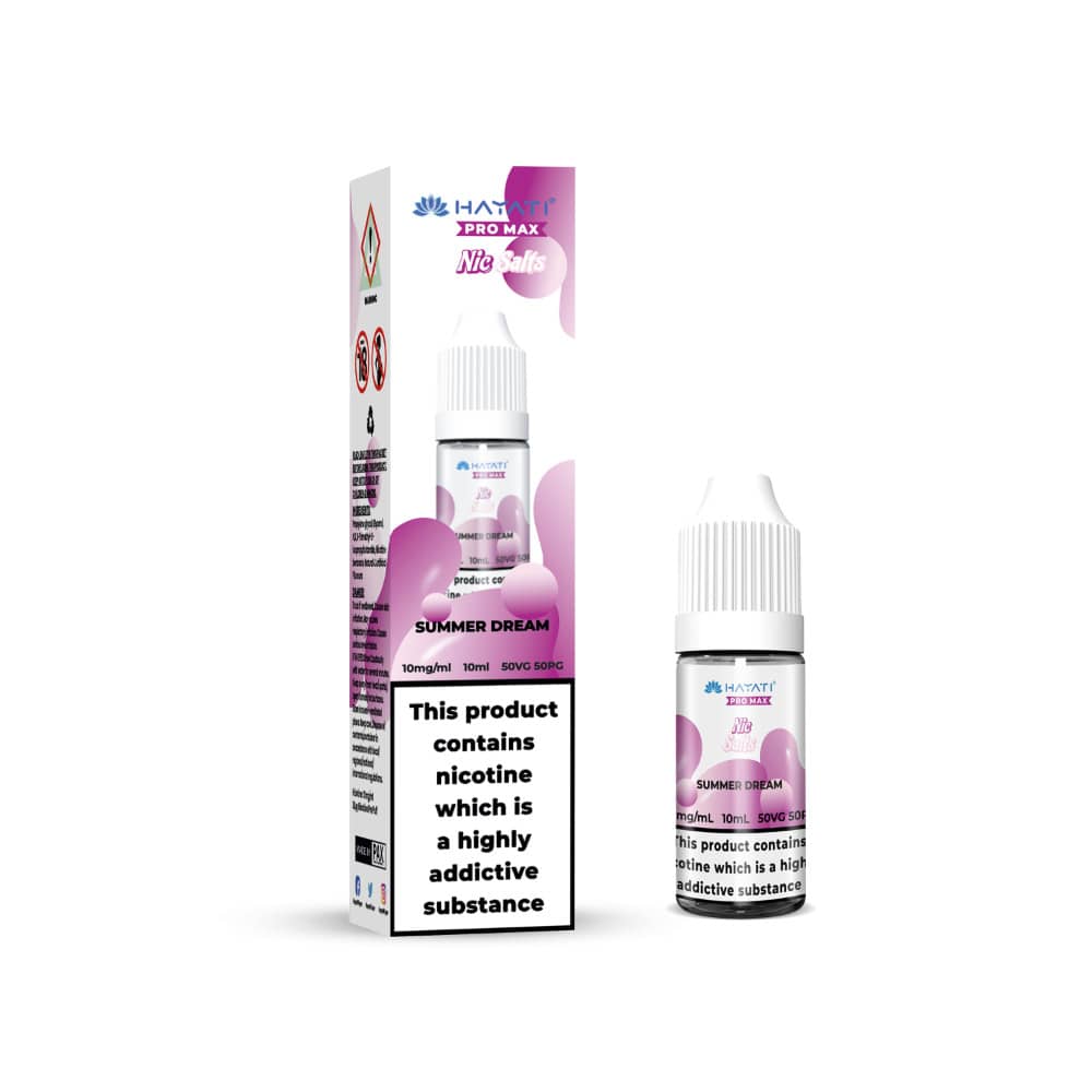 Hayati Pro Max Nic Salts E-Liquids 10ml Summer Dream 20mg