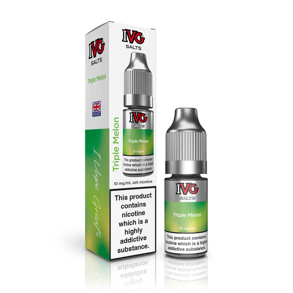 IVG Salt e liquids 10ml Triple Melon 10mg