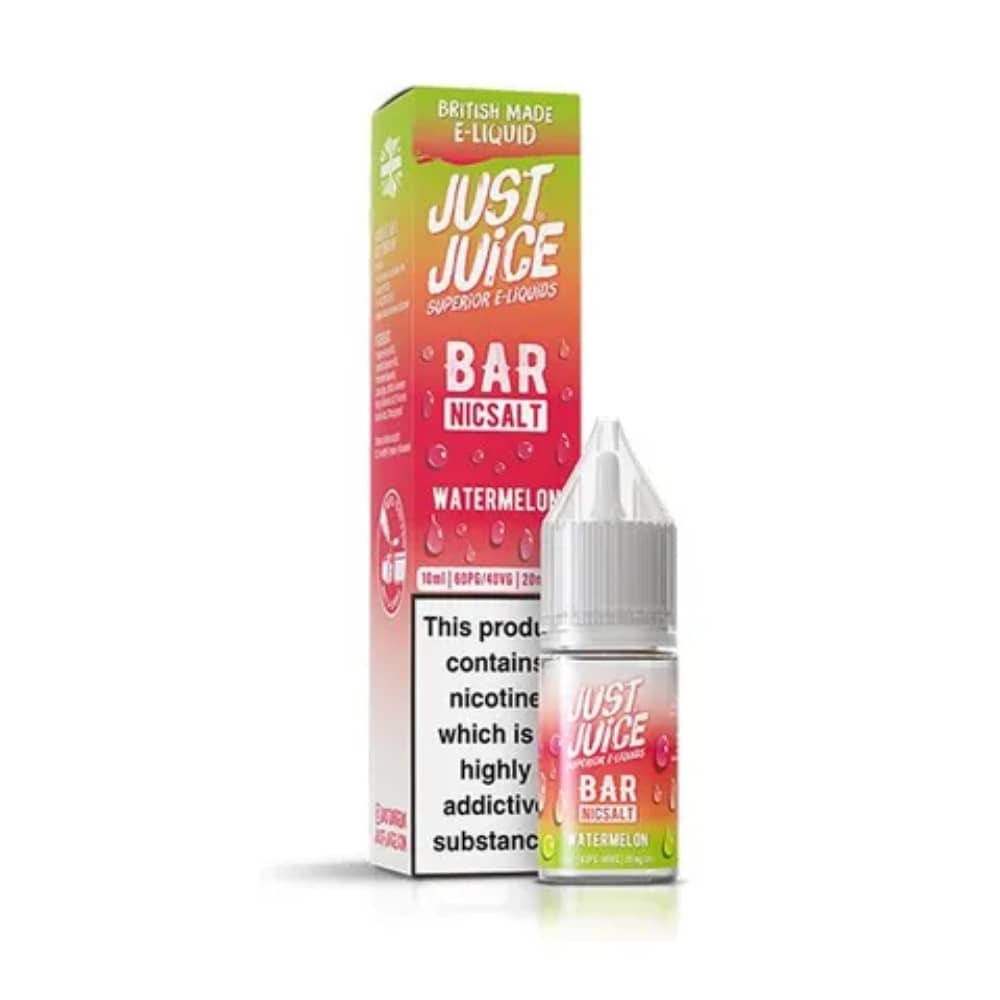 Just Juice Bar Nic Salts e liquids 10ml Watermelon 10mg