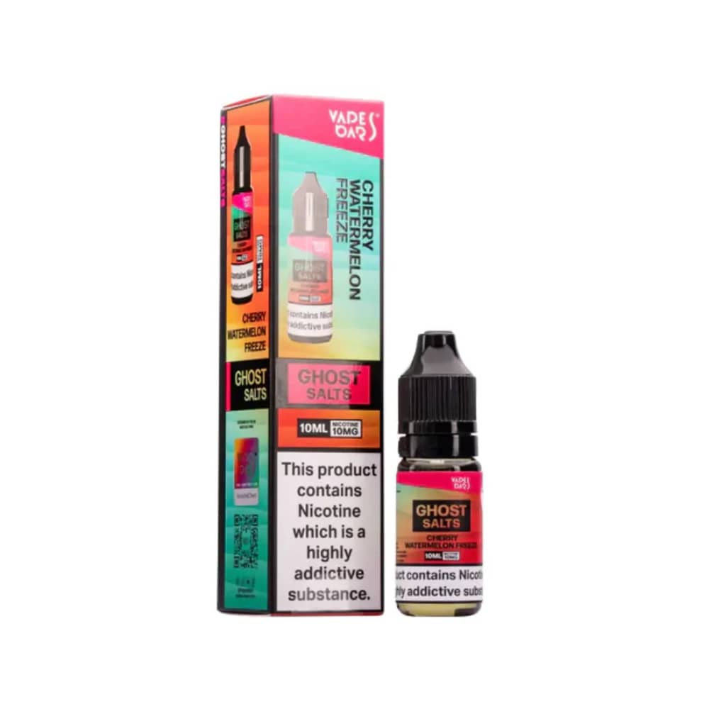 Ghost 3500 Nic Salts e liquids 10ml Cherry Watermelon Freeze 20mg