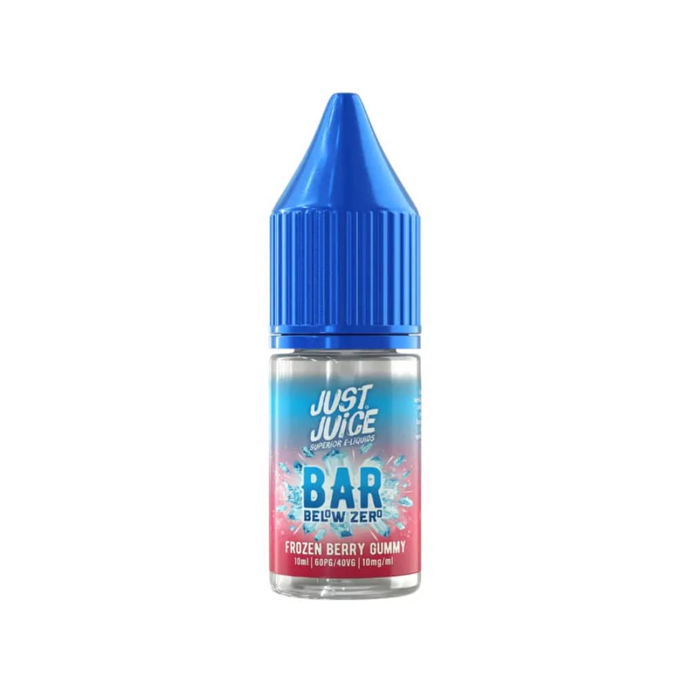 Just Juice Below Zero Nic Salts e liquids 10ml Frozen Berry Gummy 10mg