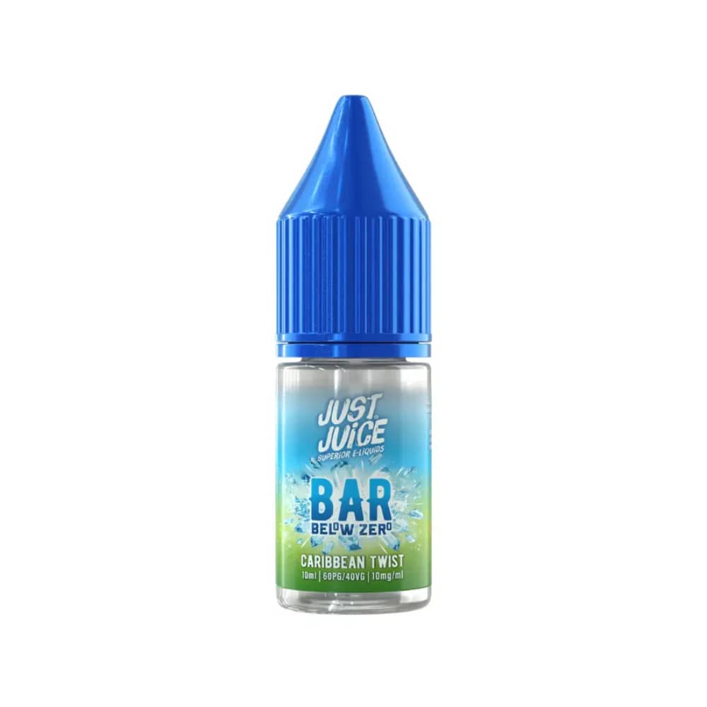 Just Juice Below Zero Nic Salts e liquids 10ml Caribbean Twist 10mg