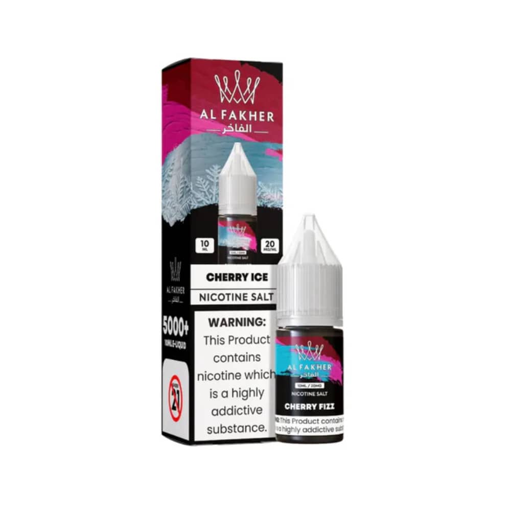 Al Fakher Nic Salts e liquids 10ml Cherry Ice 10mg