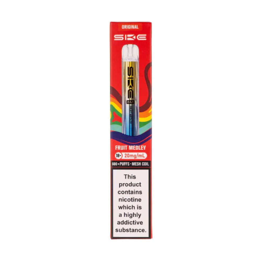 Ske Crystal Original 600 Prefilled Vape Kit Fruit Medley