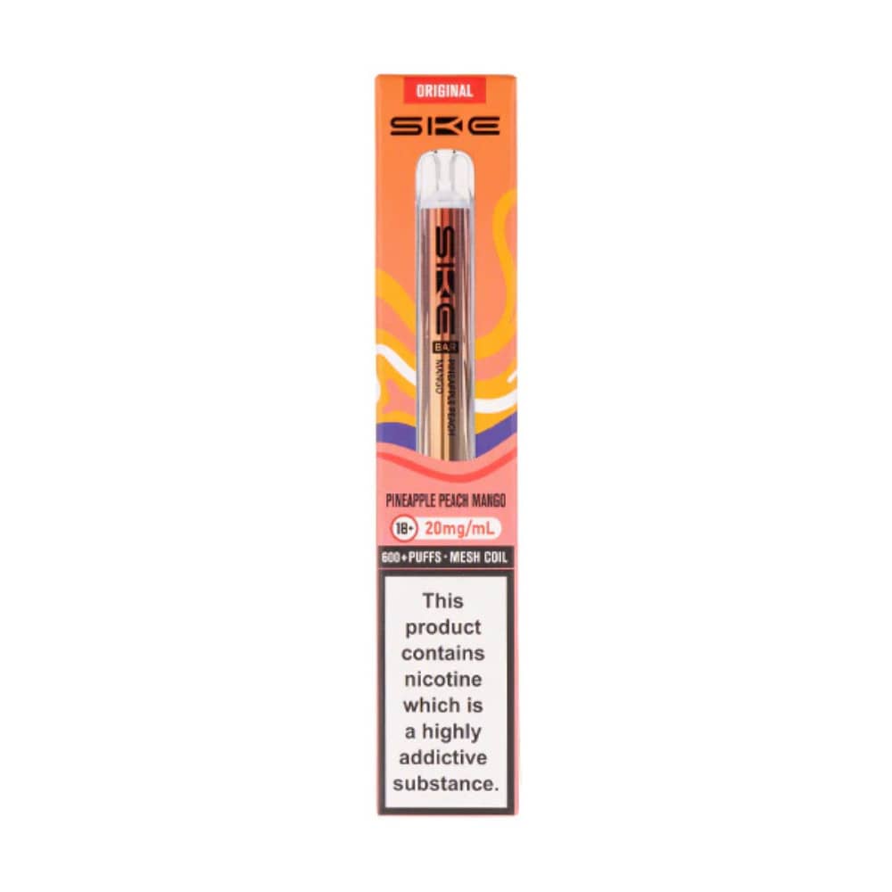 Ske Crystal Original 600 Prefilled Vape Kit Pineapple Peach Mango