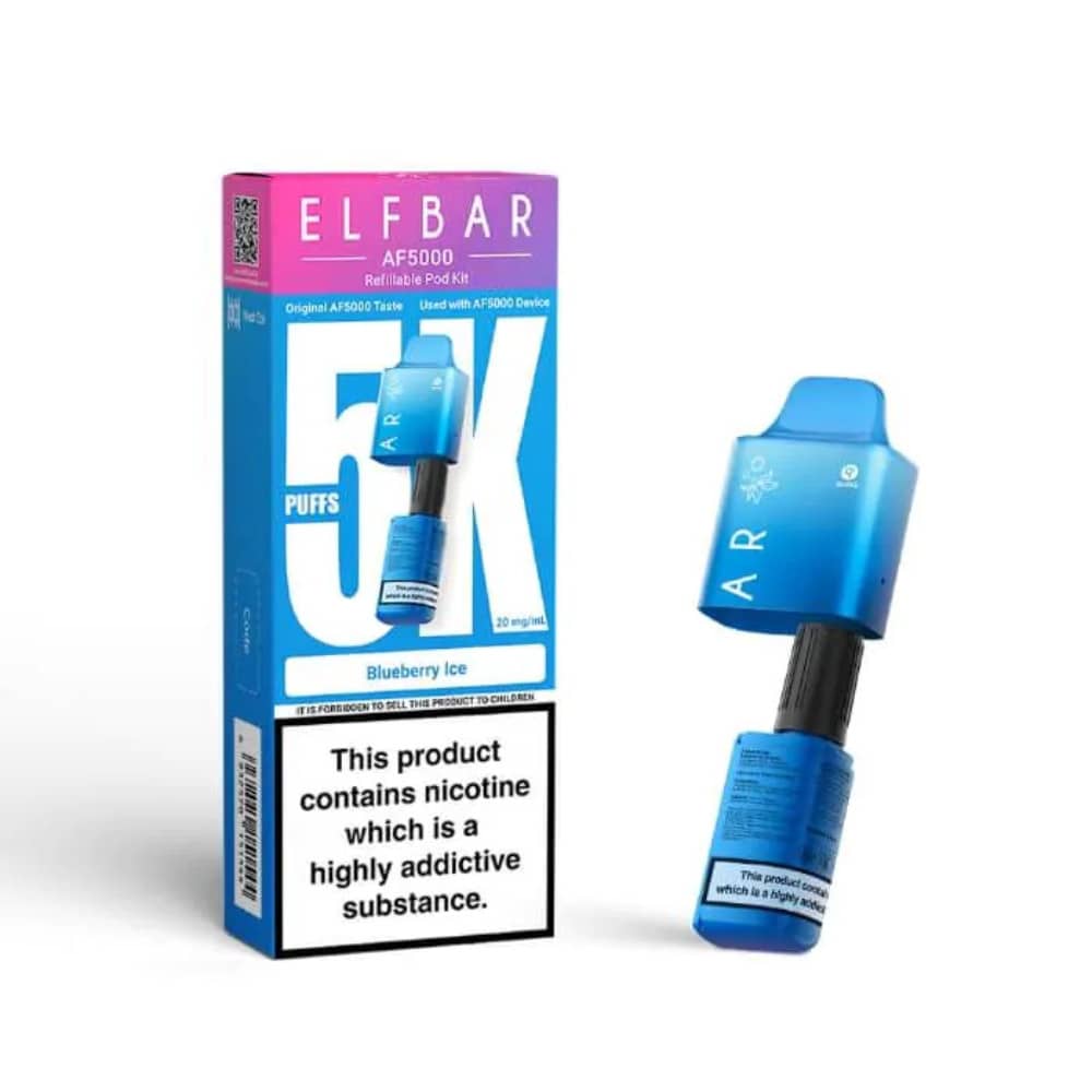 Elf bar AF5000 Pods Blueberry Ice