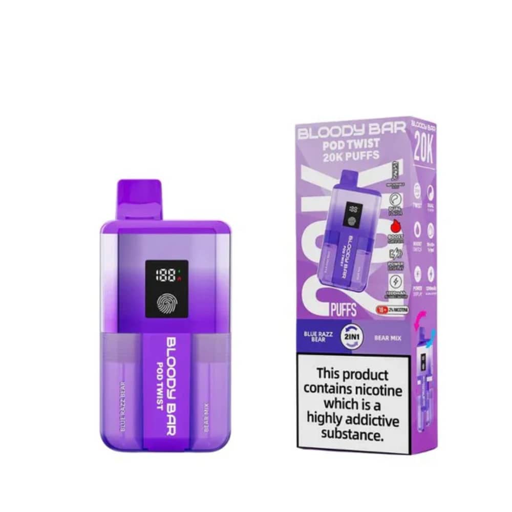 Bloody Bar Twist 20k Prefilled Pod Vape Kit