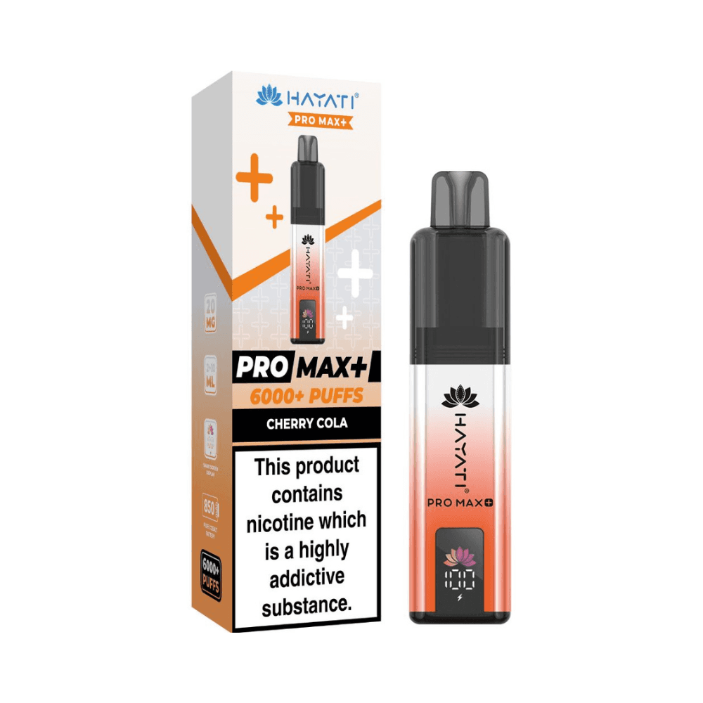 Hayati Pro Max Plus 6000 Prefilled Vape Kit Cherry Cola