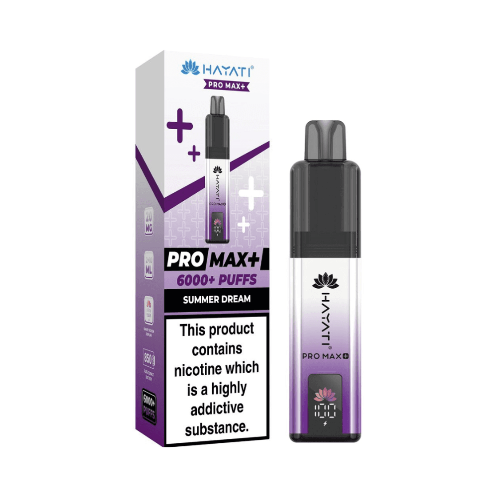 Hayati Pro Max Plus 6000 Prefilled Vape Kit Summer Dream