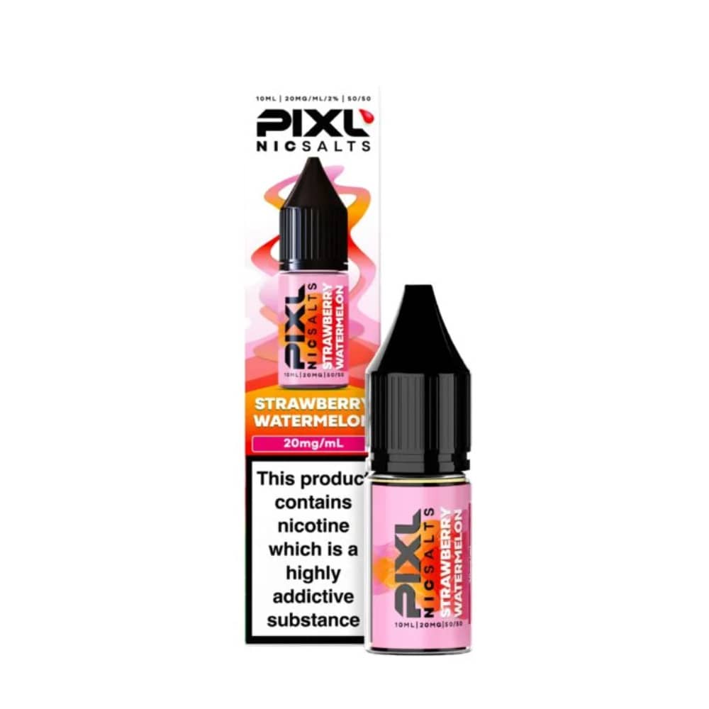 Pixl Nic Salts 10ml E liquids Strawberry Watermelon 20mg