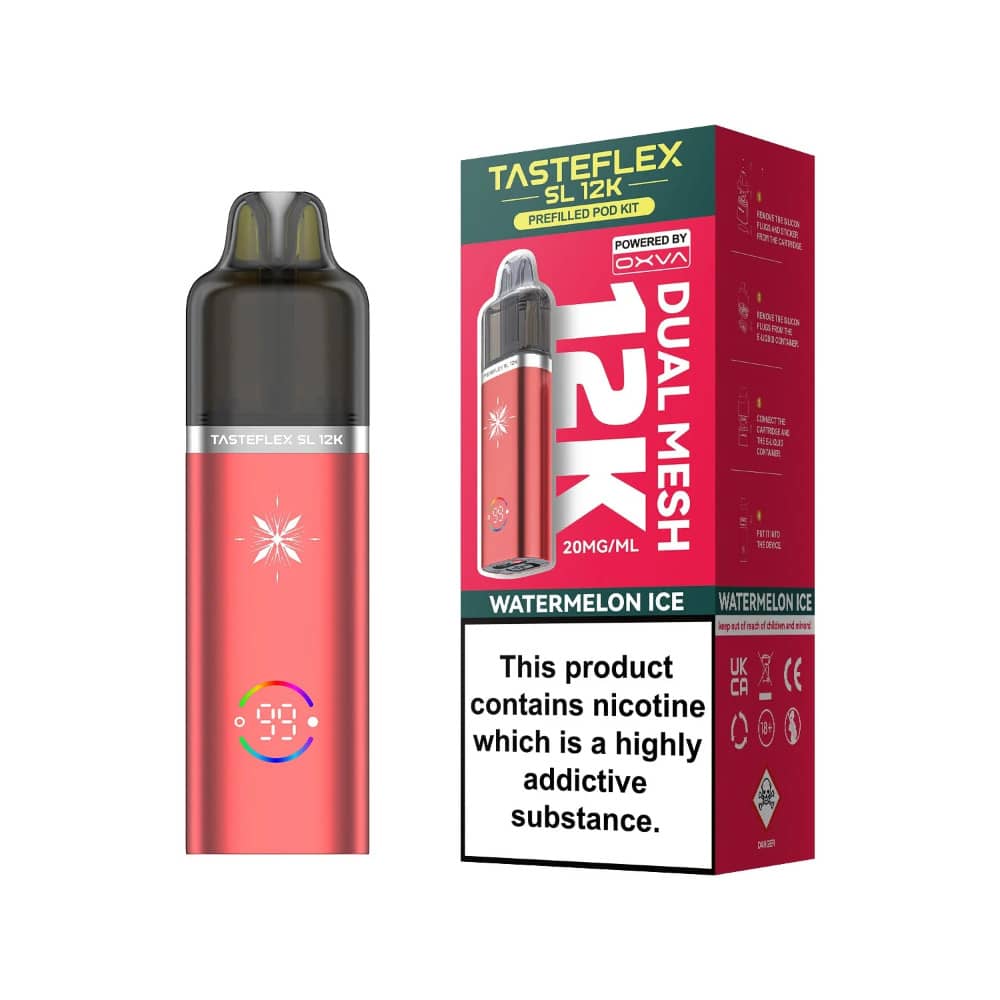 Oxva Tasteflex SL 12k Vape Kit Watermelon Cherry