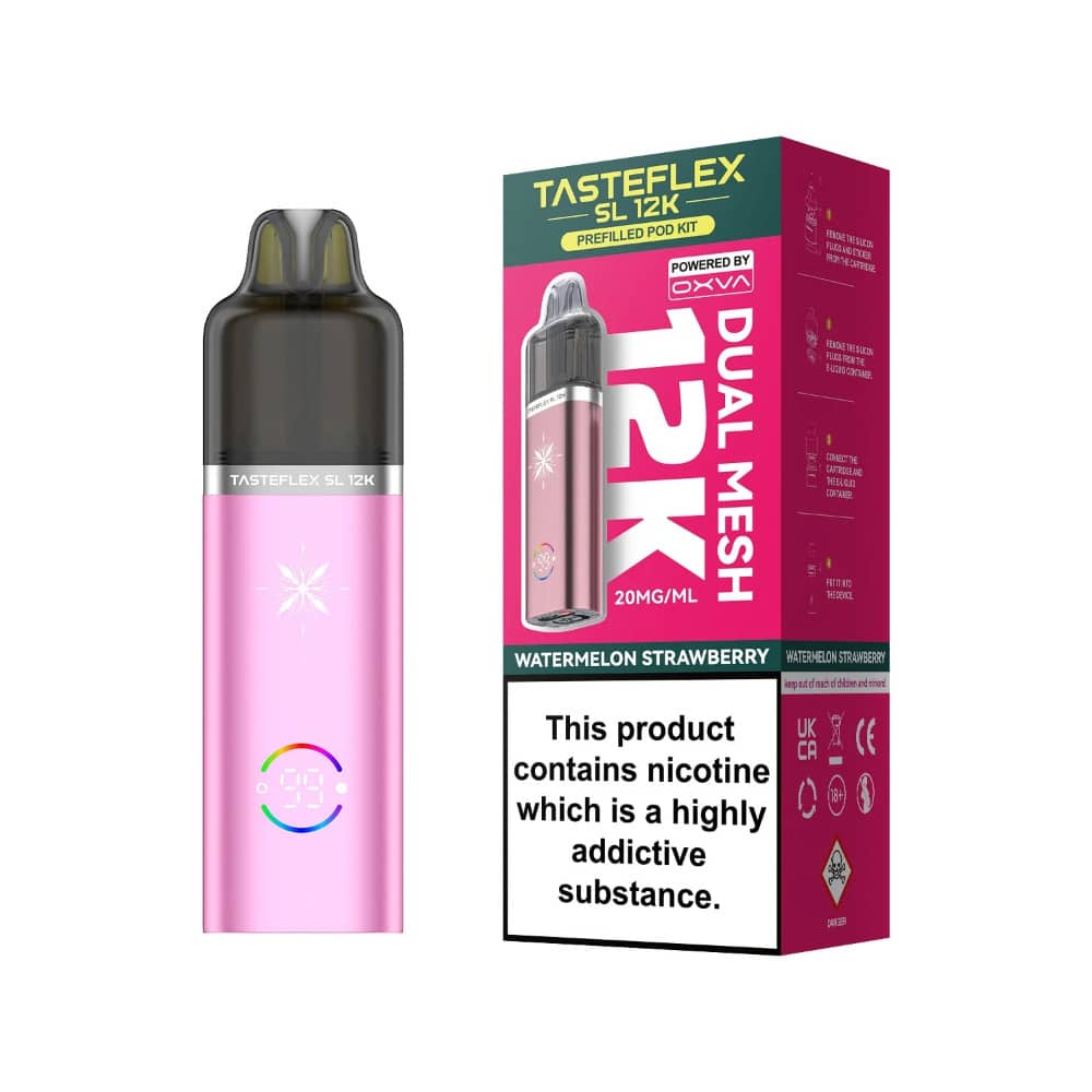 Oxva Tasteflex SL 12k Vape Kit Watermelon Strawberry