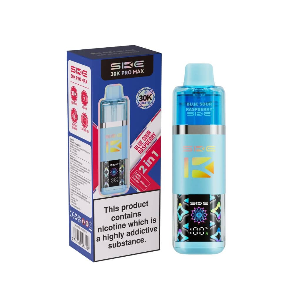 SKE 30k Pro Max Prefilled Vape Kit Blueberry Raspberry