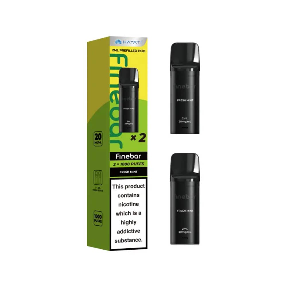 Hayati Finebar Prefilled Pods Fresh Mint