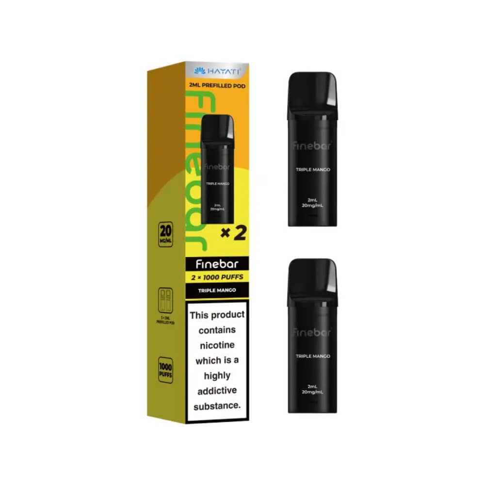 Hayati Finebar Prefilled Pods Triple Mango