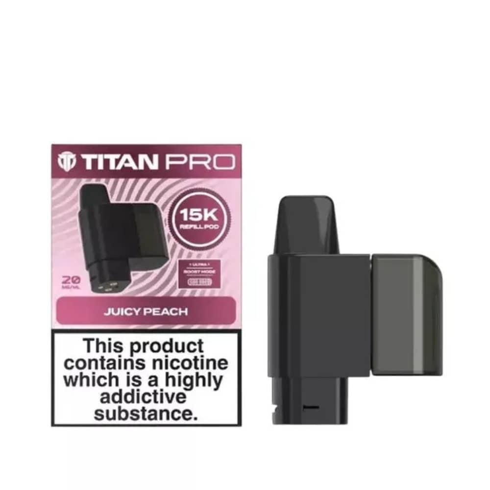 Titan Pro 15K Prefilled Pod Juicy Peach