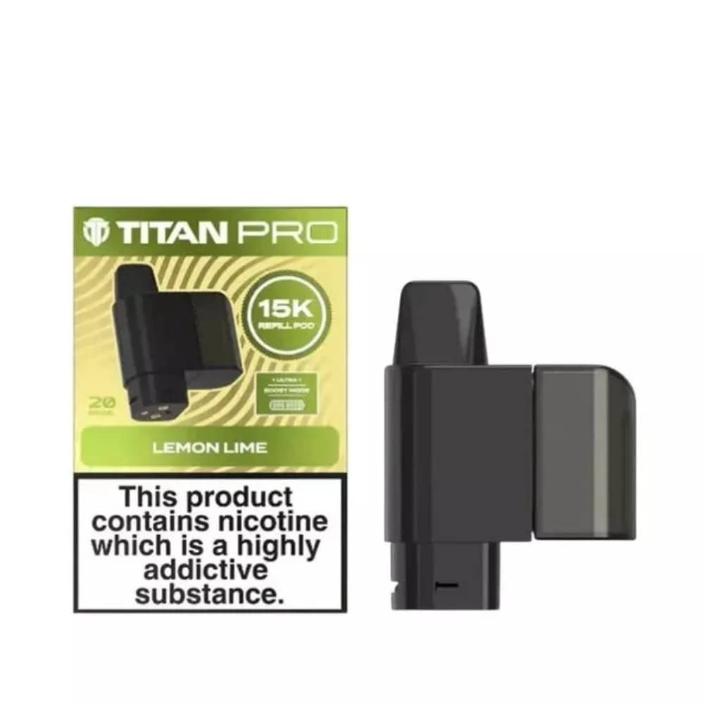 Titan Pro 15K Prefilled Pod Lemon Lime