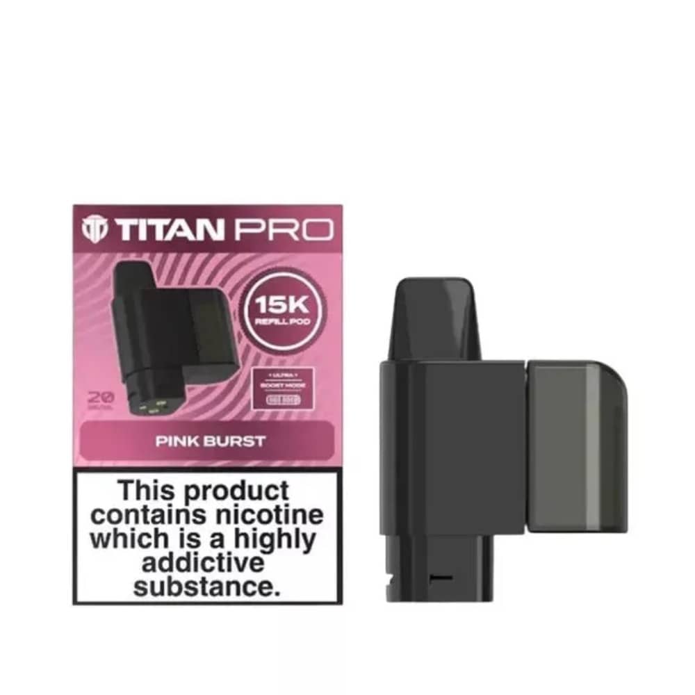 Titan Pro 15K Prefilled Pod Pink Burst