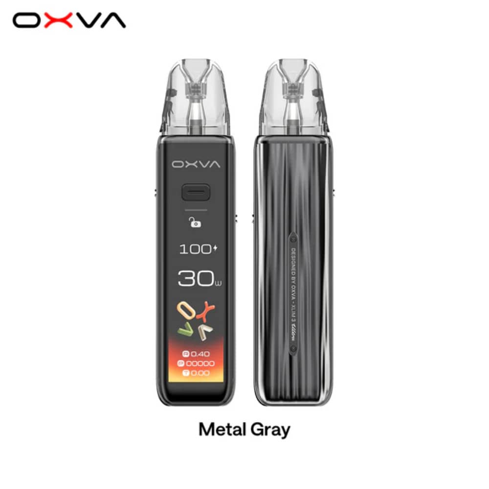 OXVA Xlim 3 Ultra Pod Kit Metal Grey