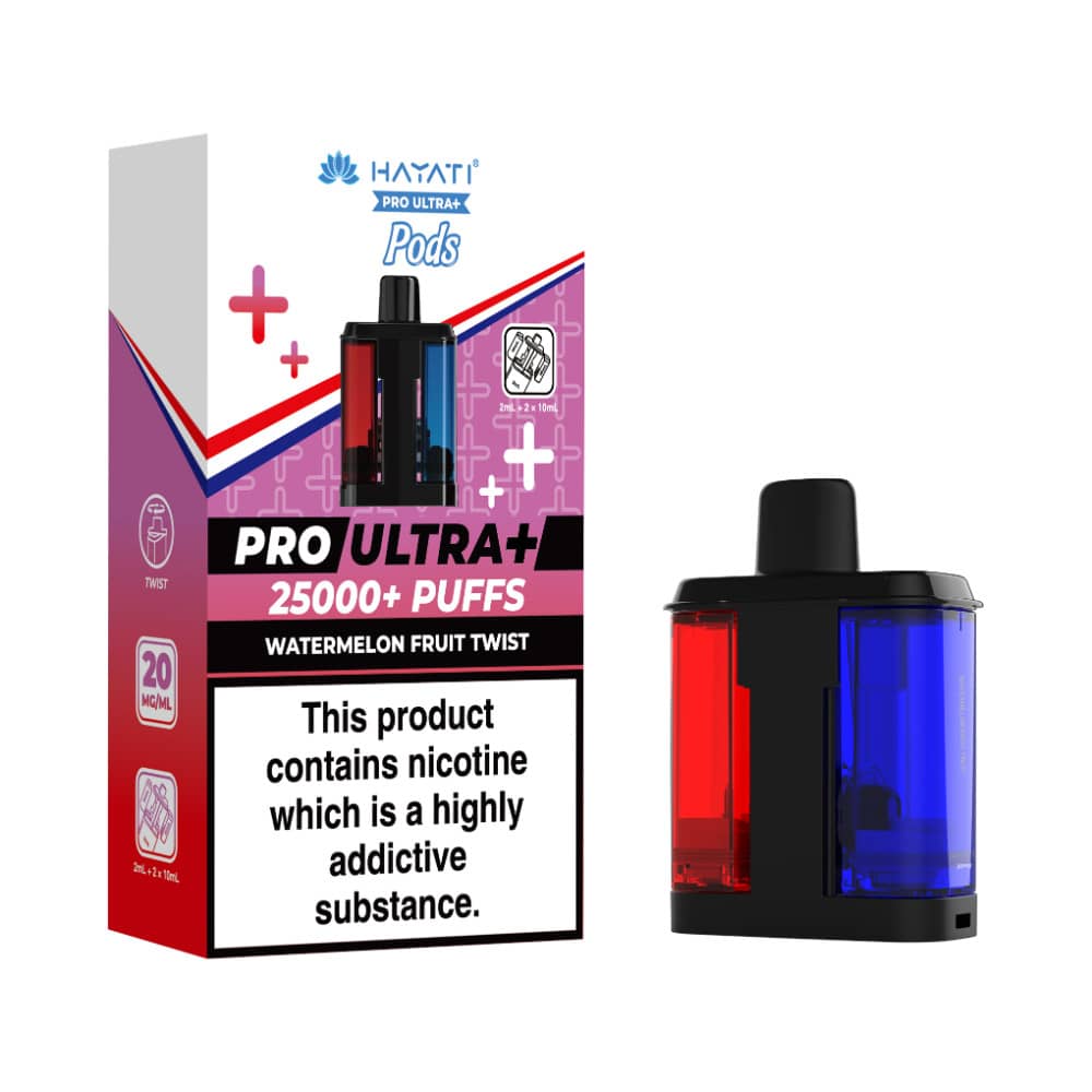 Hayati Pro Ultra Plus 25K Pods Watermelon Fruit Twist