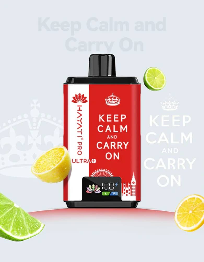 Hayati Pro Ultra Plus Souvenir Edition (England） Lemon Lime - Keep Calm Carry On