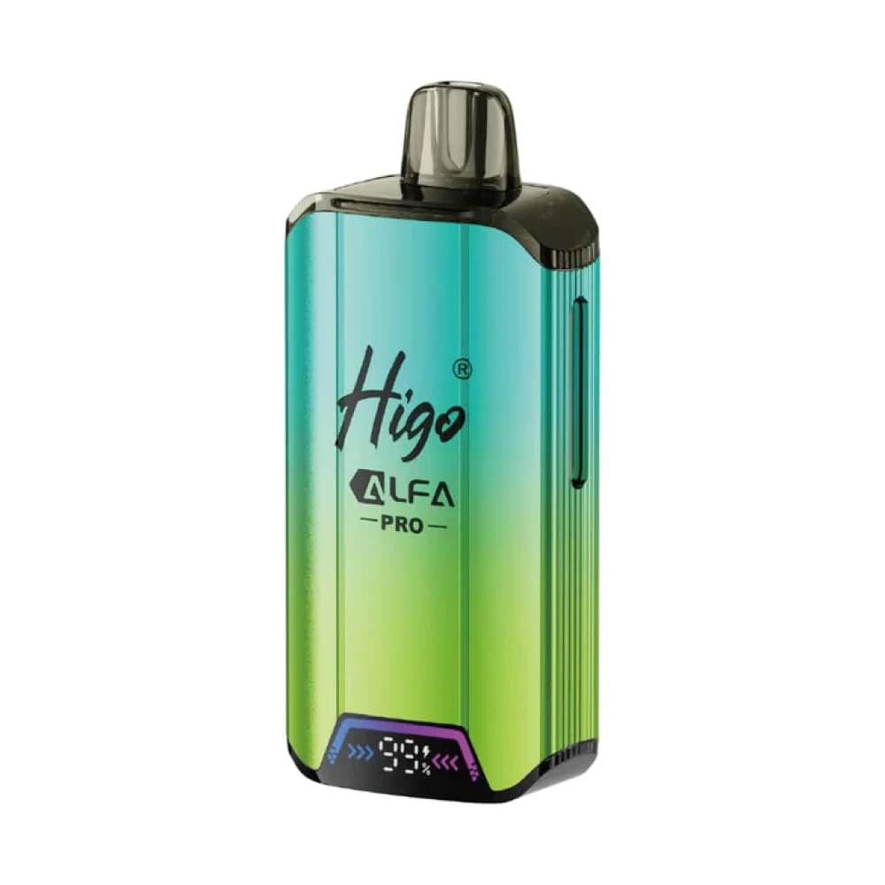 Higo Alfa Pro 25K | Prefilled Pod Vape Kit Lemon Lime/Pineapple Ice