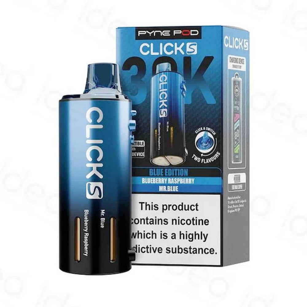 Pyne Pod Click S 30k Refill Pods Blue Edition