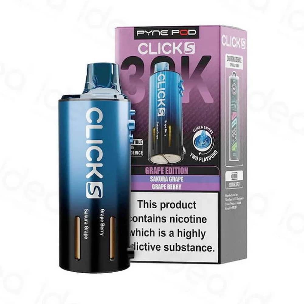 Pyne Pod Click S 30k Refill Pods Grape Edition