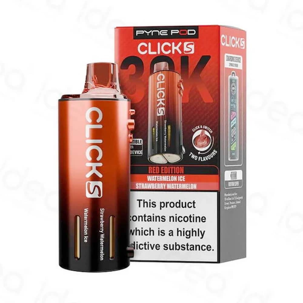 Pyne Pod Click S 30k Refill Pods Red Edition