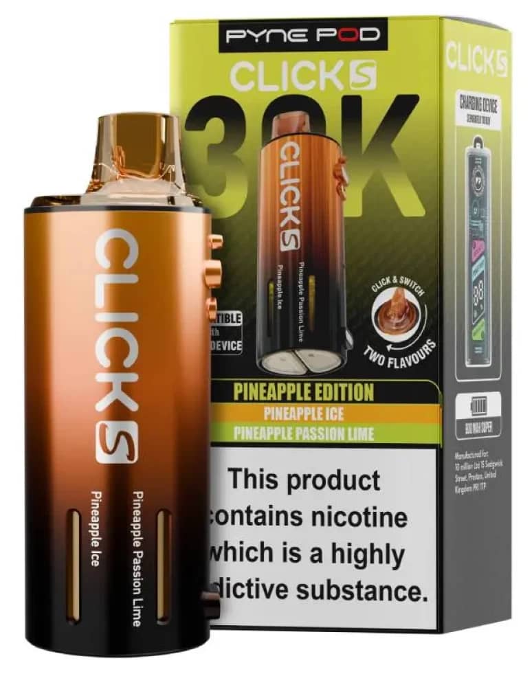 Pyne Pod Click S 30k Refill Pods Pineapple Edition