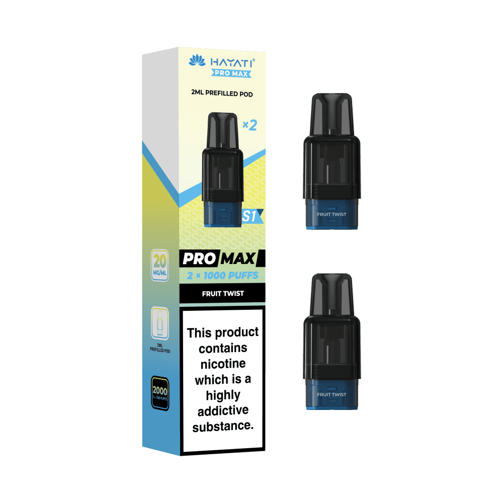 Hayati Pro Max S1 Refill Pods | 1,000 Puffs Fruit Twist