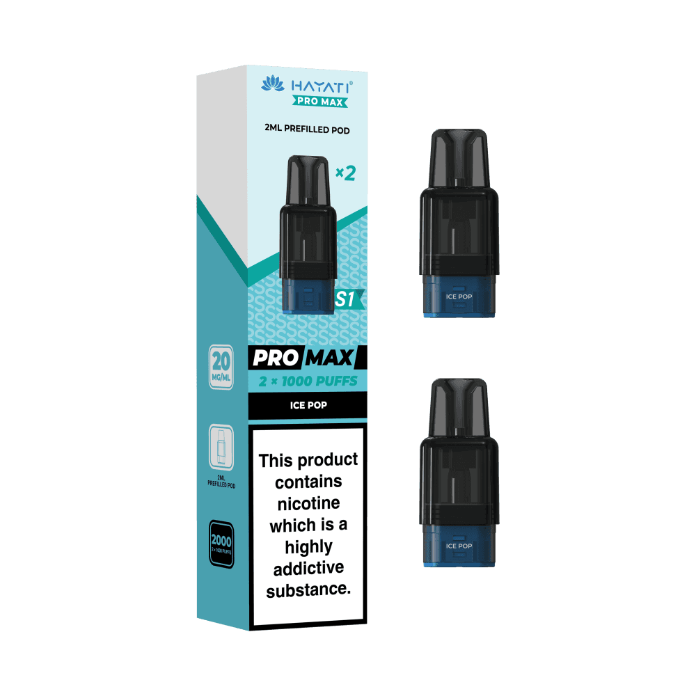 Hayati Pro Max S1 Refill Pods | 1,000 Puffs Ice Pop