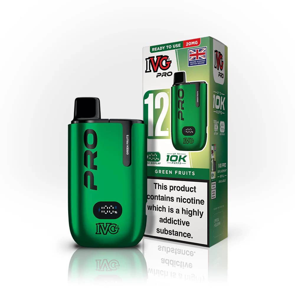 IVG Pro 10k Prefilled Pod Vape Kit Freen Fruits