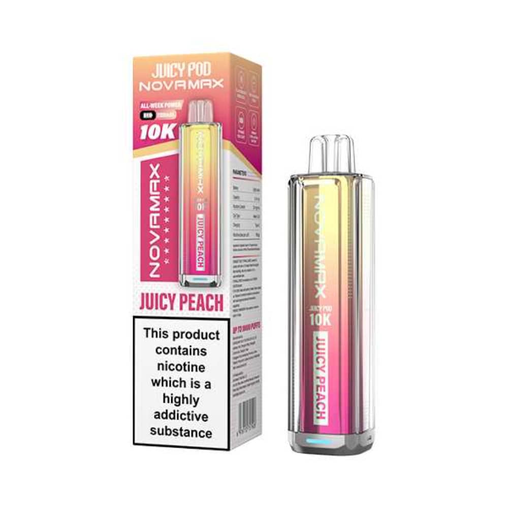 Juicypod Novamax 10k Juicy Peach