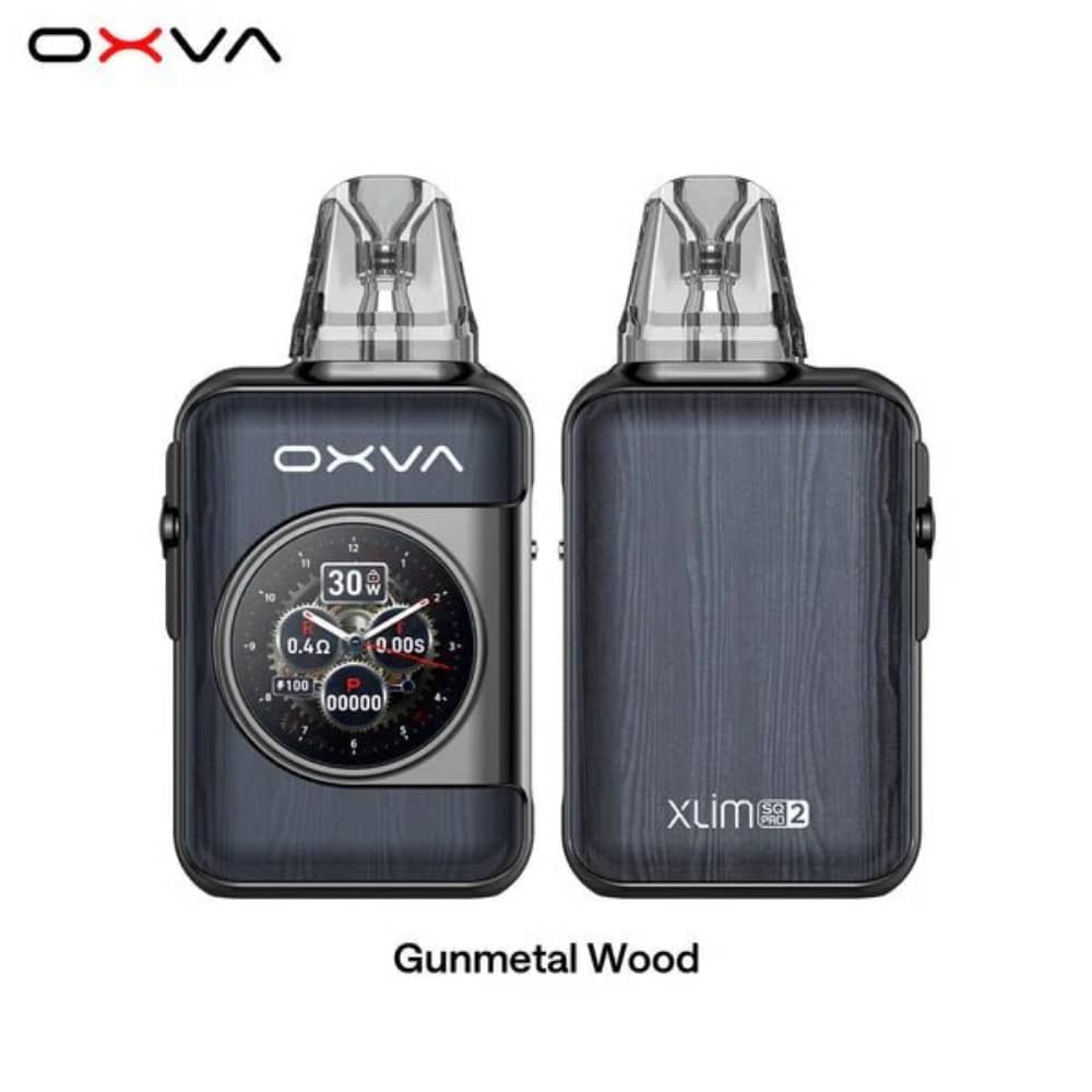 Oxva Xlim SQ Pro 2 Vape Pod Kit Gunmetal Wood