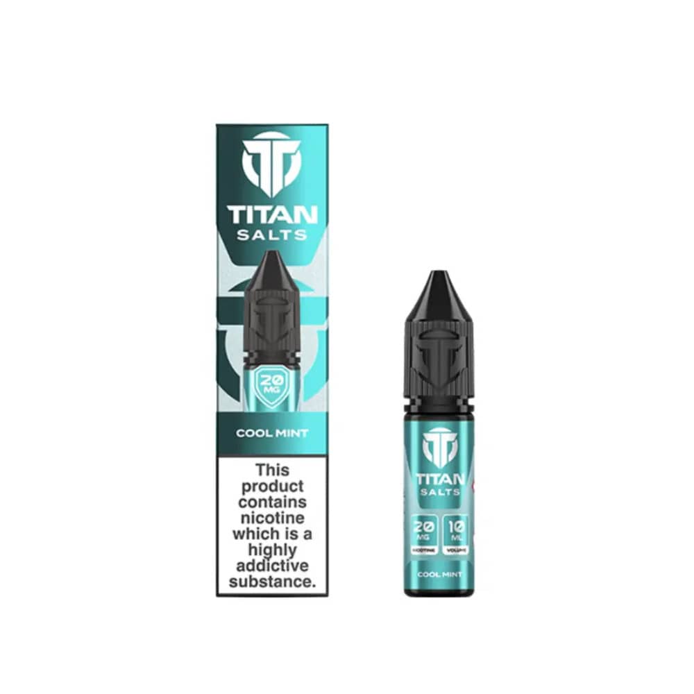 Titan Nic Salts e liquids 10ml Cool Mint 20mg