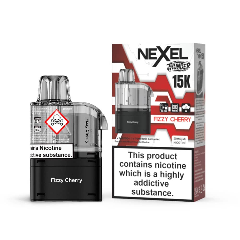 Nexel Thunder 15k Pods Fizzy Cherry